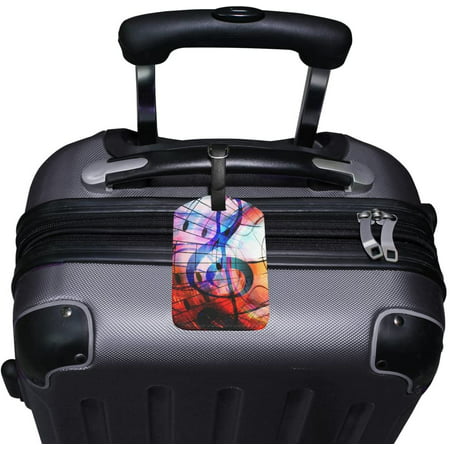 Luggage Suitcase Baggage Tag Music Collection 1 